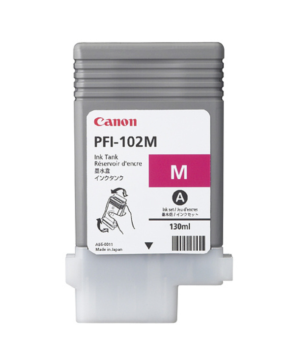 Canon PFI-102M cartouche d'encre 1 pièce(s) Original Magenta