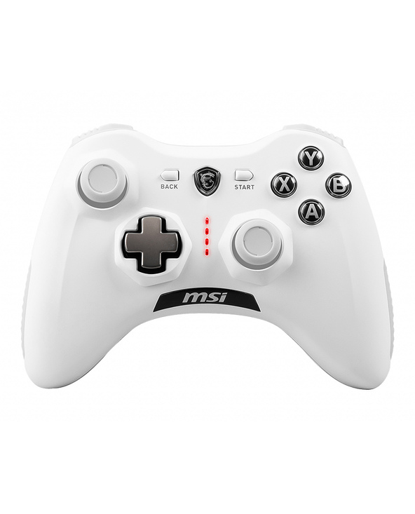 MSI S10-43G0040-EC4 accessoire de jeux vidéo Blanc USB 2.0 Manette de jeu Analogique/Numérique Android, PC