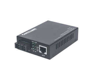 Intellinet 507349 convertisseur de support réseau 1000 Mbit/s 1310 nm Monomode Noir