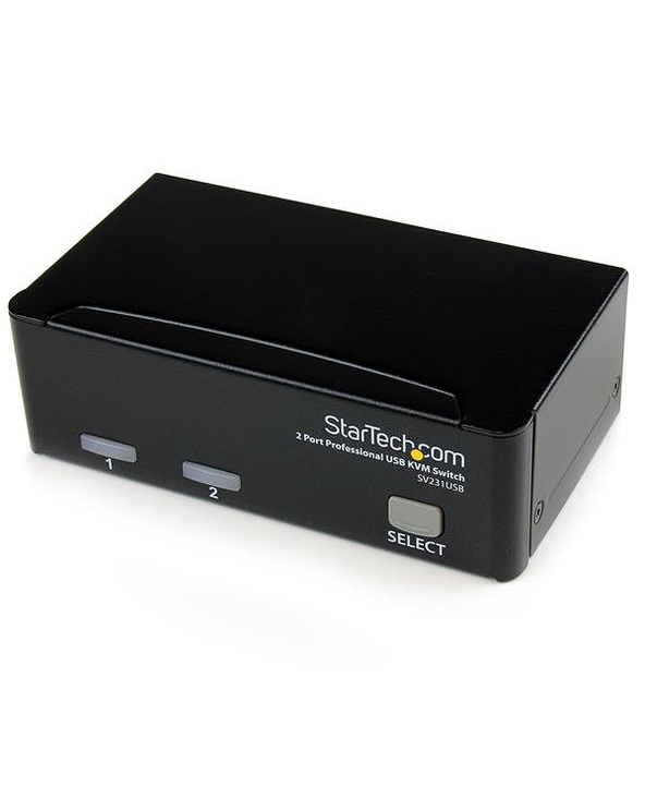 StarTech.com Commutateur KVM 2 Ports VGA USB - Switch KVM - 1920x1440
