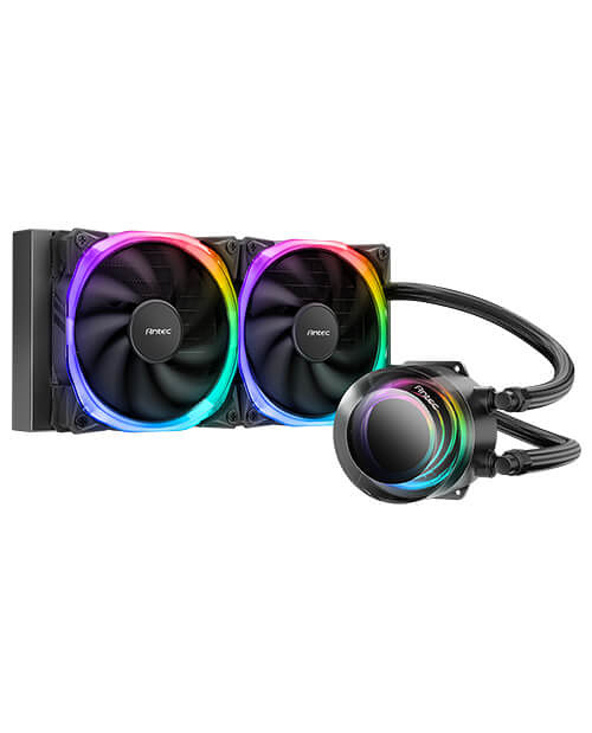 Antec VORTEX 240 ARGB Processeur Refroidisseur de liquide tout-en-un Noir