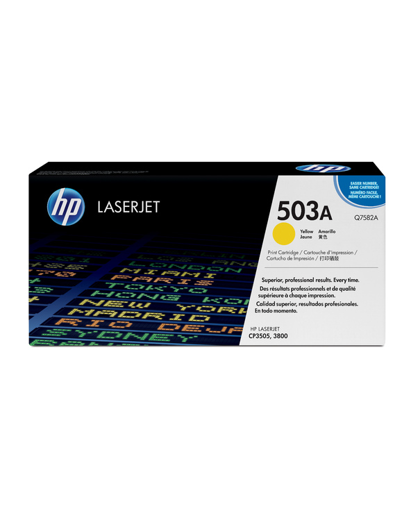 HP 503A toner LaserJet jaune authentique