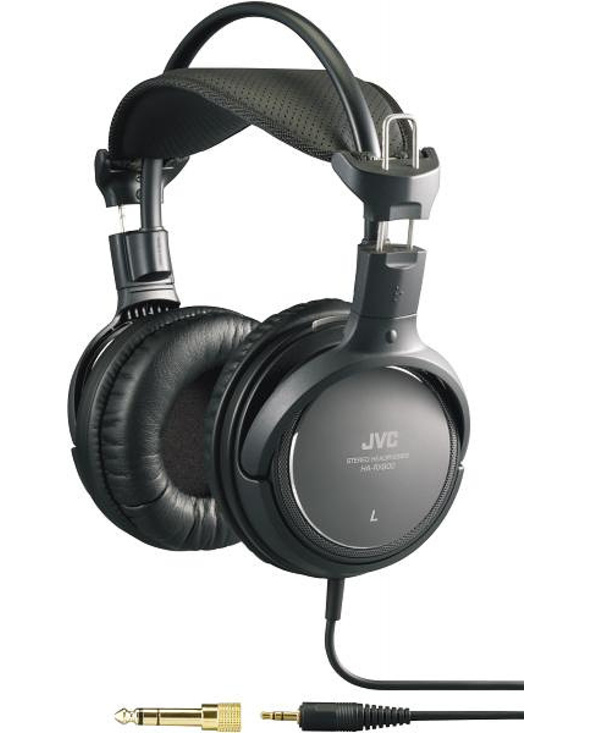 JVC HA-RX900 écouteur/casque Écouteurs Avec fil Arceau Musique Noir