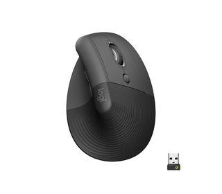 Logitech Lift souris Bureau Droitier RF sans fil + Bluetooth Optique 4000 DPI