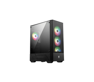 MSI MAG FORGE 112R unité centrale Midi Tower Noir, Transparent
