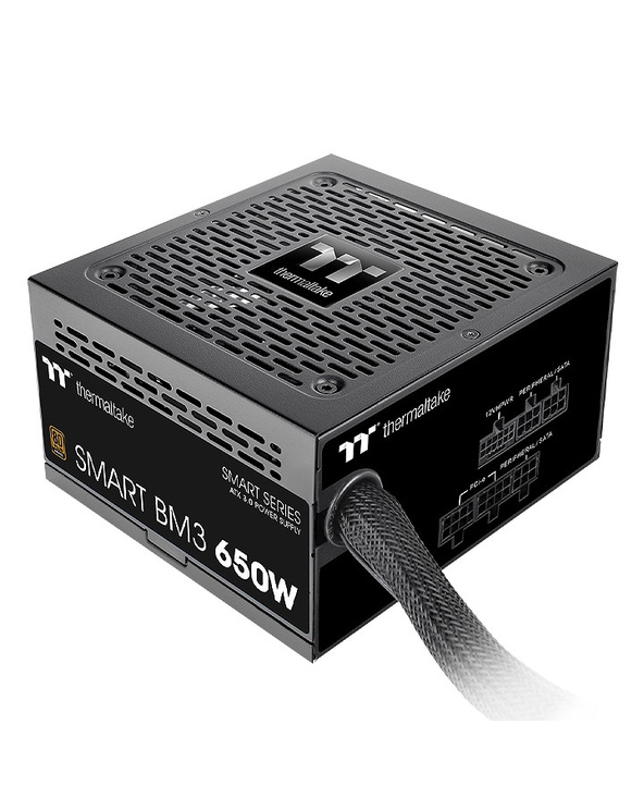 Thermaltake Smart BM3 unité d'alimentation d'énergie 650 W 24-pin ATX ATX Noir