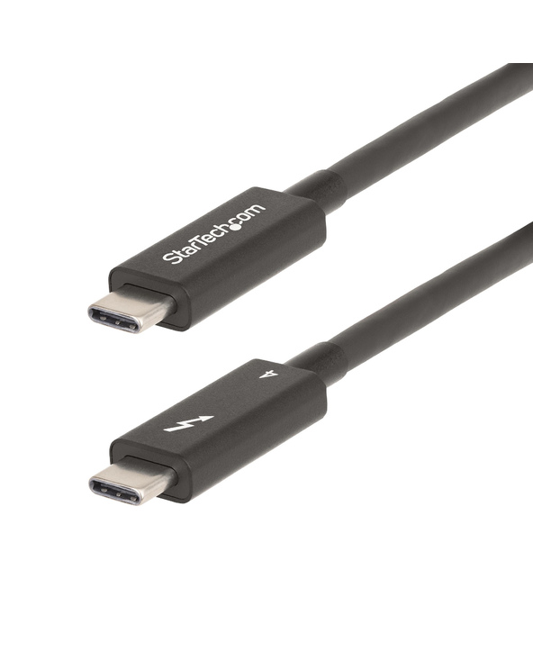 StarTech.com A40G2MB-TB4-CABLE Câble Thunderbolt 2 m 40 Gbit/s Noir