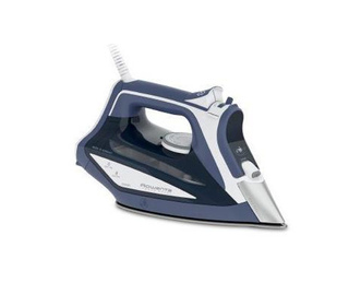 Rowenta DW5210 Fer à repasser à sec ou à vapeur Semelle en acier inoxydable 2600 W Bleu, Blanc