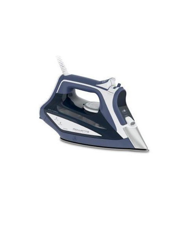 Rowenta DW5210 Fer à repasser à sec ou à vapeur Semelle en acier inoxydable 2600 W Bleu, Blanc