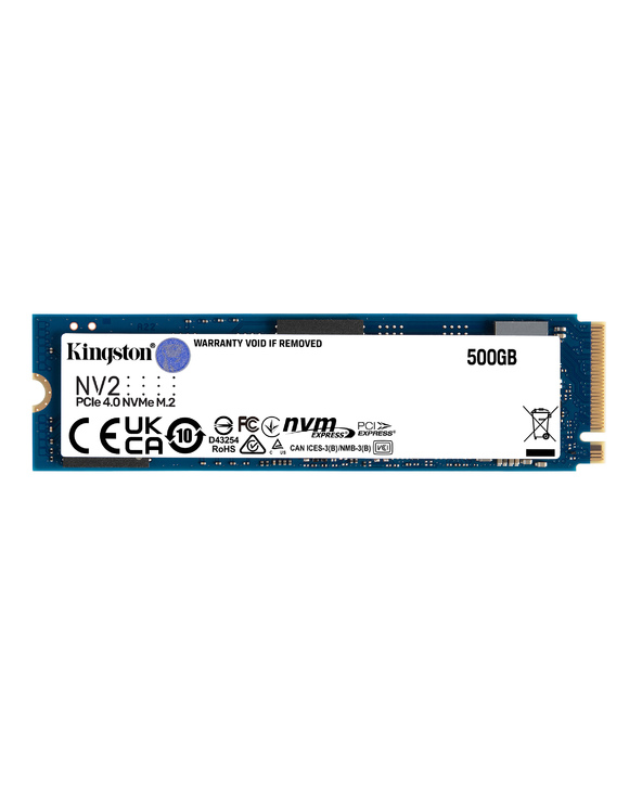 Kingston Technology 500G NV2 M.2 2280 PCIe 4.0 NVMe SSD