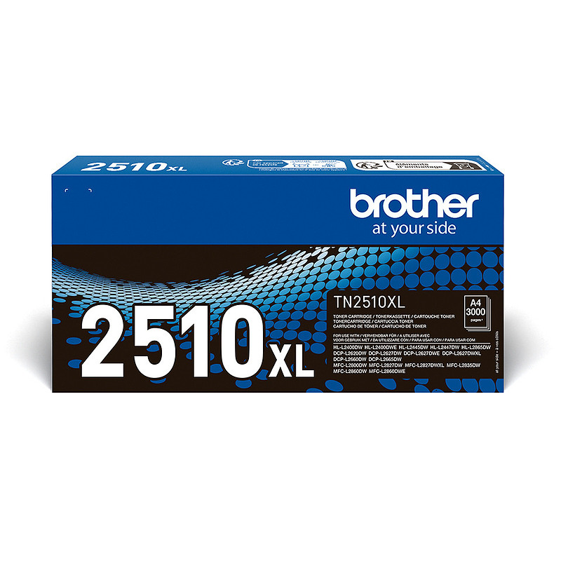 Brother TN-2510XL - Cartouche de toner haute capacité originale - Noir