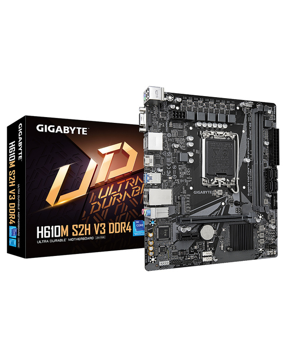 Gigabyte H610M S2H V3 DDR4 carte mère Intel H610 Express LGA 1700 micro ATX