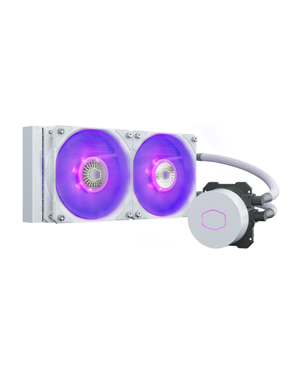 Cooler Master MasterLiquid ML240L V2 RGB White Edition Carte-mère Refroidisseur de liquide tout-en-un 12 cm Blanc