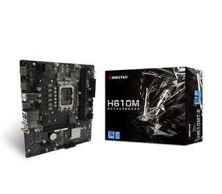 Biostar H610MT-E carte mère Intel H610 LGA 1700 micro ATX