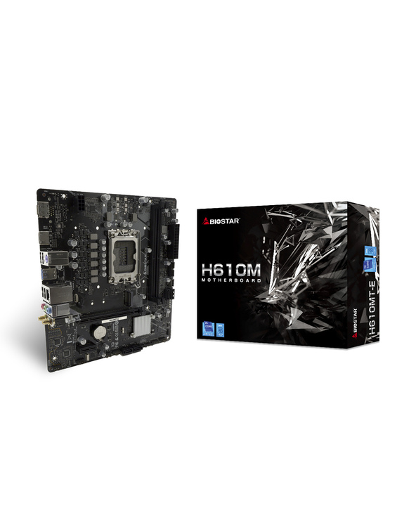 Biostar H610MT-E carte mère Intel H610 LGA 1700 micro ATX