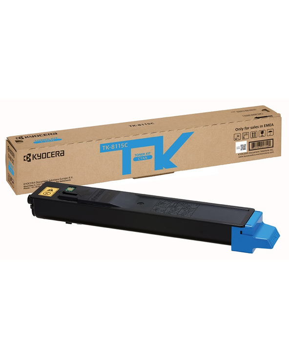 KYOCERA TK-8115C Cartouche de toner 1 pièce(s) Original Cyan KYOCERA TK-8115C Cartouche de toner 1 pièce(s) Original Cyan