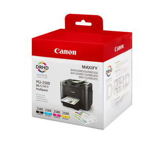 Canon Multipack de cartouches d'encre PGI-2500 BK/C/M/Y