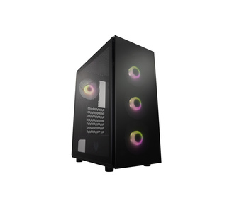 FSP CMT340 PLUS unité centrale Midi Tower Noir