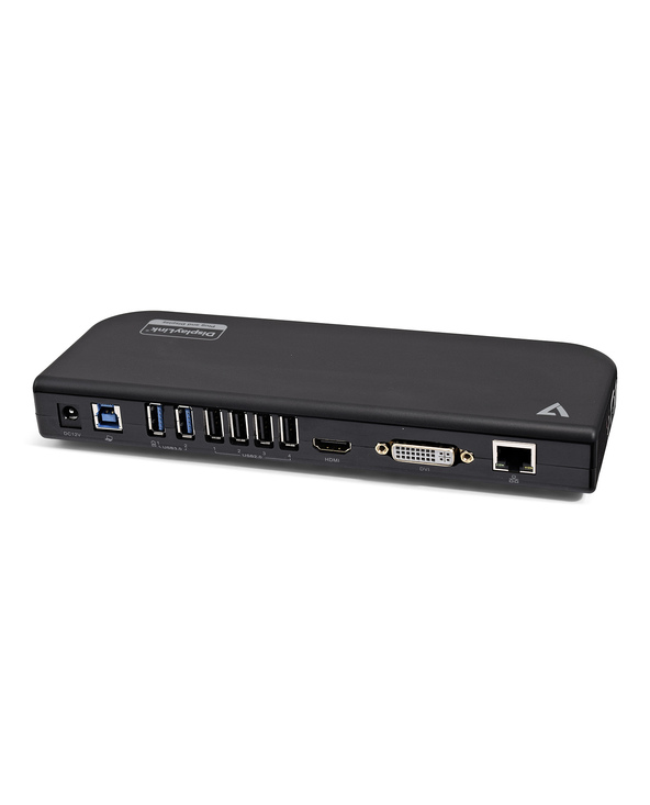 V7 UDDS2 station d'accueil USB 2.0 Noir