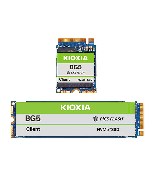 Kioxia KBG50ZNS512G disque SSD M.2 512 Go PCI Express 4.0 NVMe BiCS FLASH TLC