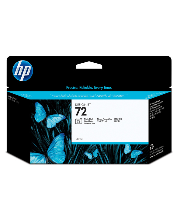 HP 72 cartouche d'encre noir photo 130 ml