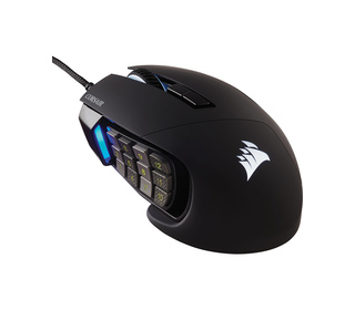 Corsair Scimitar RGB Elite souris Jouer Droitier USB Type-A Optique 18000 DPI