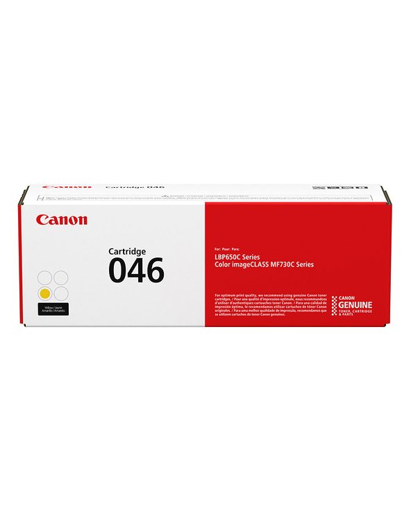 Canon 046 Cartouche de toner 1 pièce(s) Original Jaune Canon 046 Cartouche de toner 1 pièce(s) Original Jaune