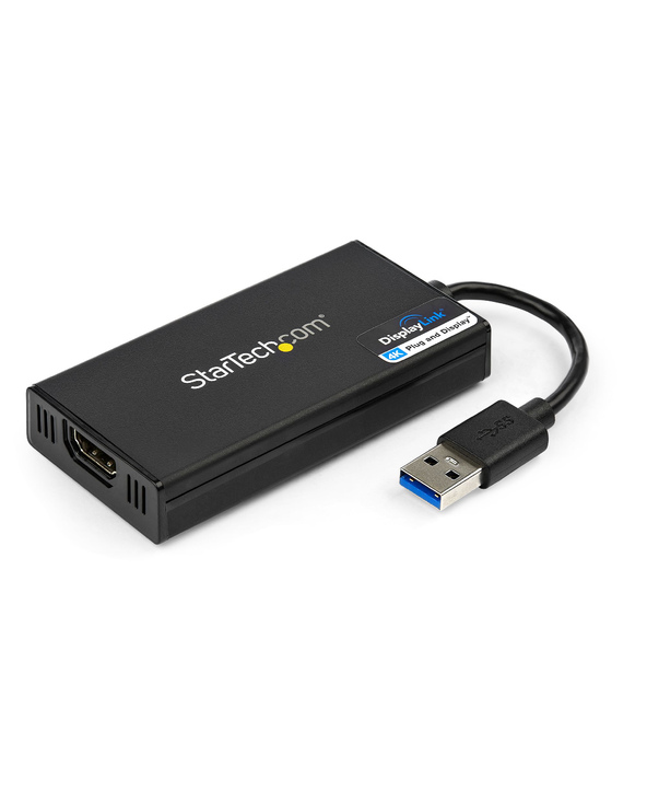 StarTech.com Adaptateur vidéo multi-écrans USB 3.0 vers HDMI - Carte graphique externe certifié DisplayLink - Ultra HD 4k