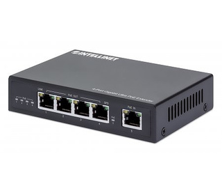 Intellinet 561617 prolongateur réseau Émetteur réseau Noir 10, 100, 1000 Mbit/s