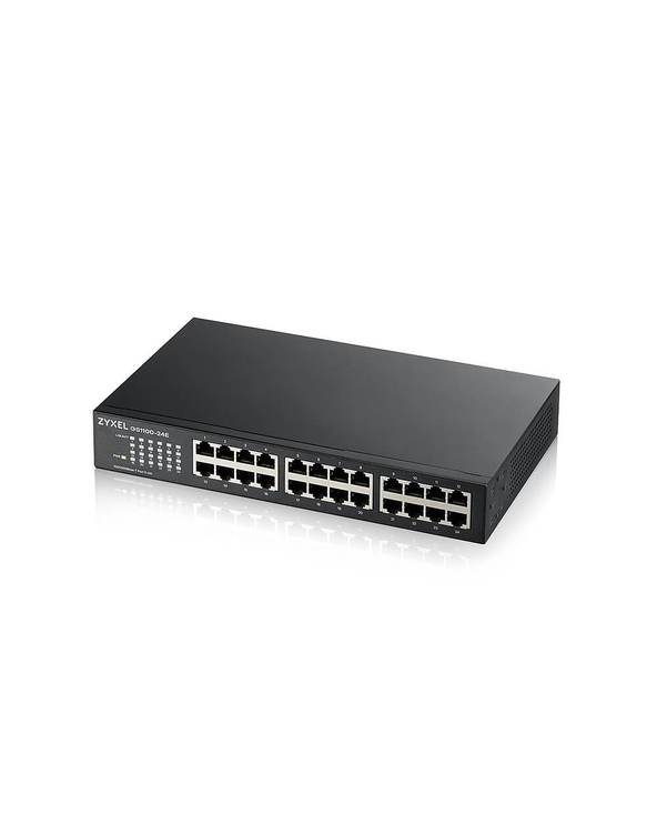 Zyxel GS1100-24E Non-géré Gigabit Ethernet (10/100/1000) Noir