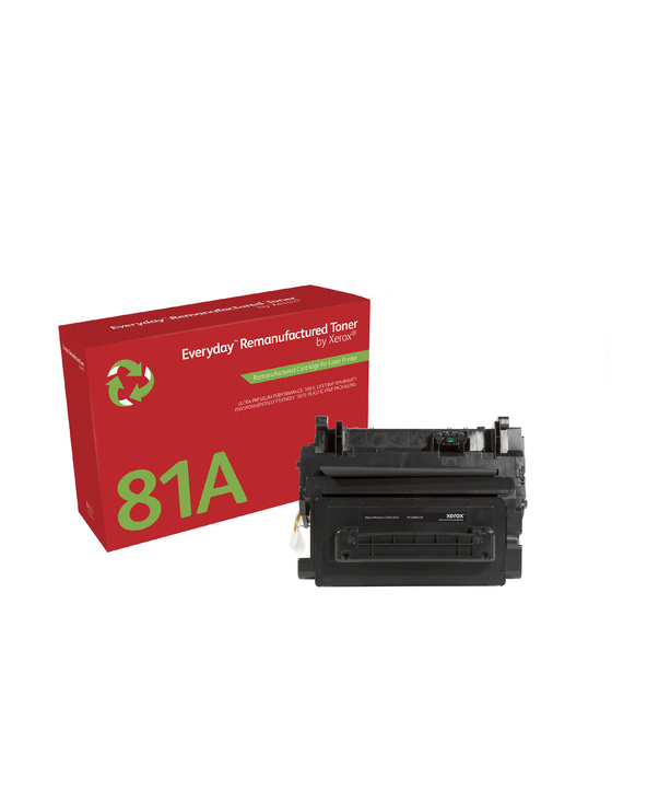 Everyday Toner remanufacturé Mono  de Xerox compatible avec HP 81A (CF281A), Capacité standard