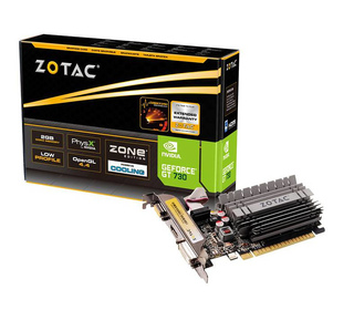 Zotac GeForce GT 730 2GB NVIDIA 2 Go GDDR3