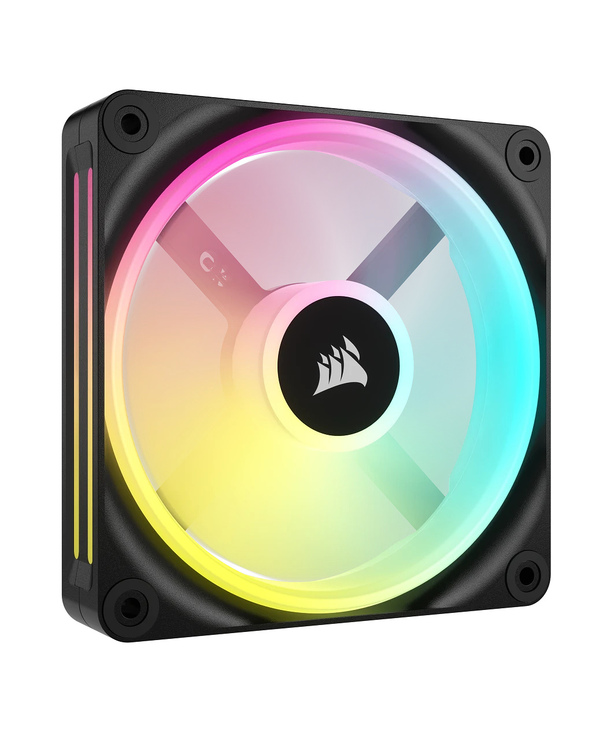 Corsair CO-9051001-WW système de refroidissement d’ordinateur Boitier PC Ventilateur 12 cm Noir, Blanc 1 pièce(s)