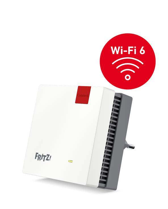 FRITZ!Repeater 1200 AX 3000 Mbit/s Ethernet/LAN Wifi Blanc 1 pièce(s)