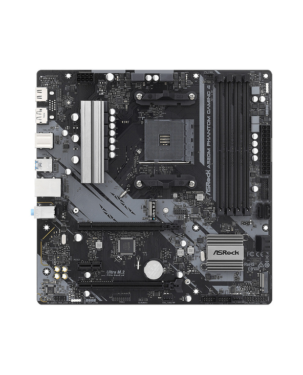 Asrock A520M Phantom Gaming 4 AMD A520 Emplacement AM4 micro ATX