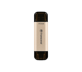 Transcend JetFlash 930C lecteur USB flash 512 Go USB Type-A / USB Type-C 3.2 Gen 1 (3.1 Gen 1) Or