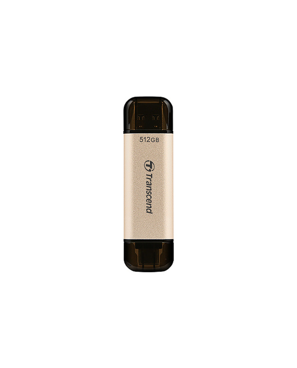 Transcend JetFlash 930C lecteur USB flash 512 Go USB Type-A / USB Type-C 3.2 Gen 1 (3.1 Gen 1) Or