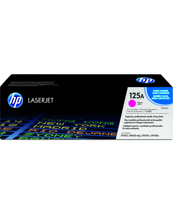 HP 125A toner LaserJet magenta authentique HP 125A toner LaserJet magenta authentique