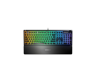 Steelseries APEX 3 clavier Jouer USB AZERTY Français Noir