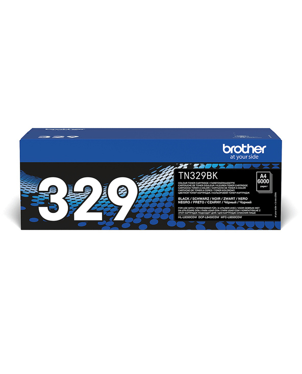 Brother TN-329BK - Cartouche de toner originale – Noir
