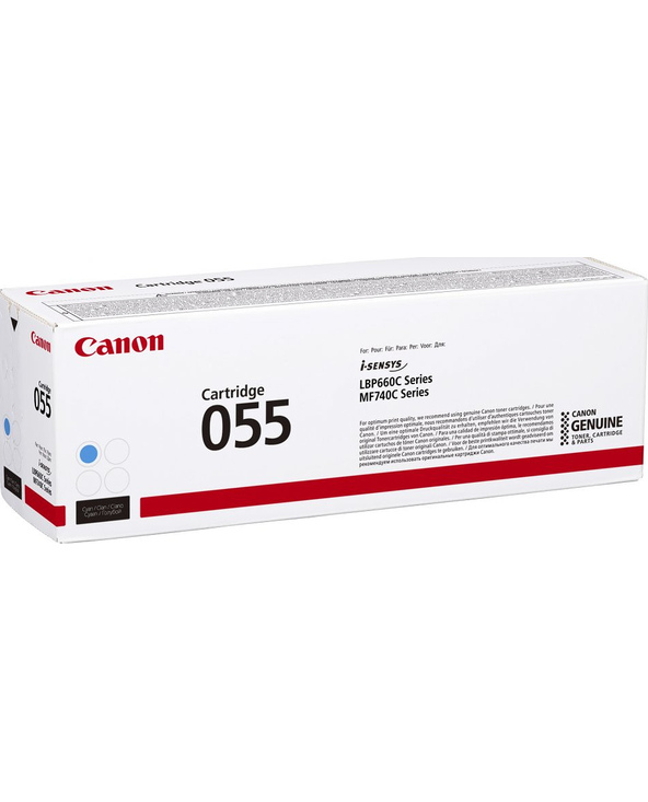Canon 055 Cartouche de toner 1 pièce(s) Original Cyan