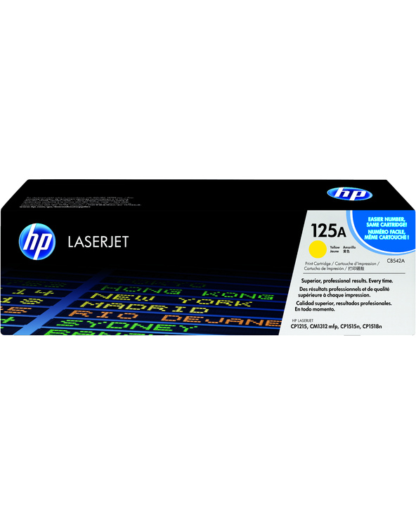 HP 125A toner LaserJet jaune authentique