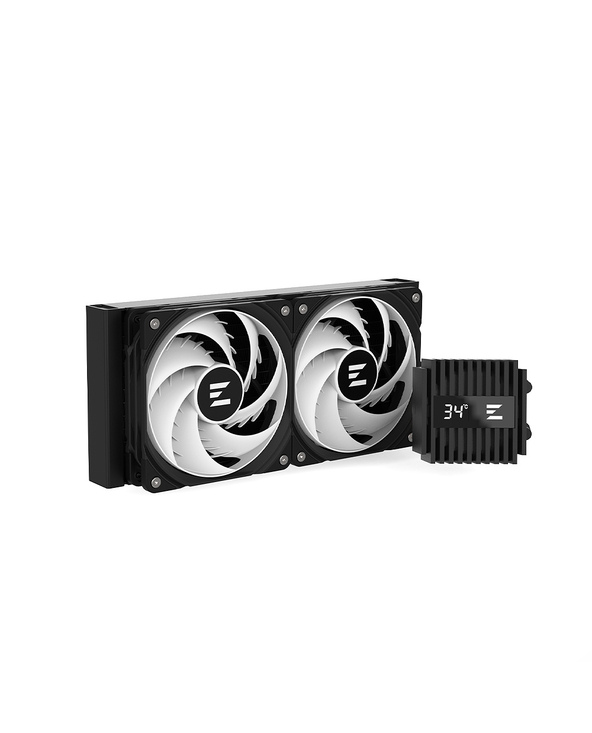 Zalman ALPHA2 A24 BLACK système de refroidissement d’ordinateur Processeur Refroidisseur de liquide tout-en-un Noir