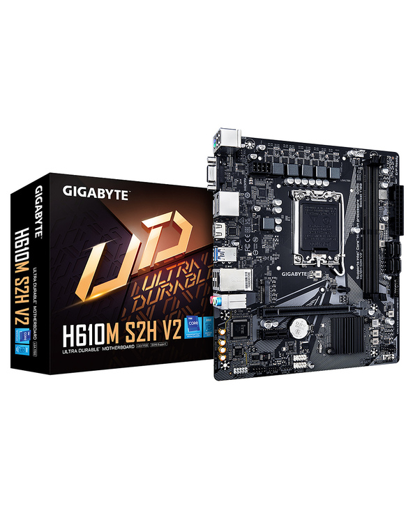 Gigabyte H610M S2H V2 carte mère Intel H610 Express LGA 1700 micro ATX