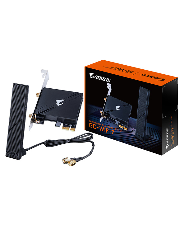 Gigabyte GC-WIFI7 carte réseau Interne WLAN / Bluetooth 5800 Mbit/s