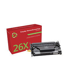 Everyday Toner remanufacturé Mono  de Xerox compatible avec HP 26X (CF226X), Grande capacité