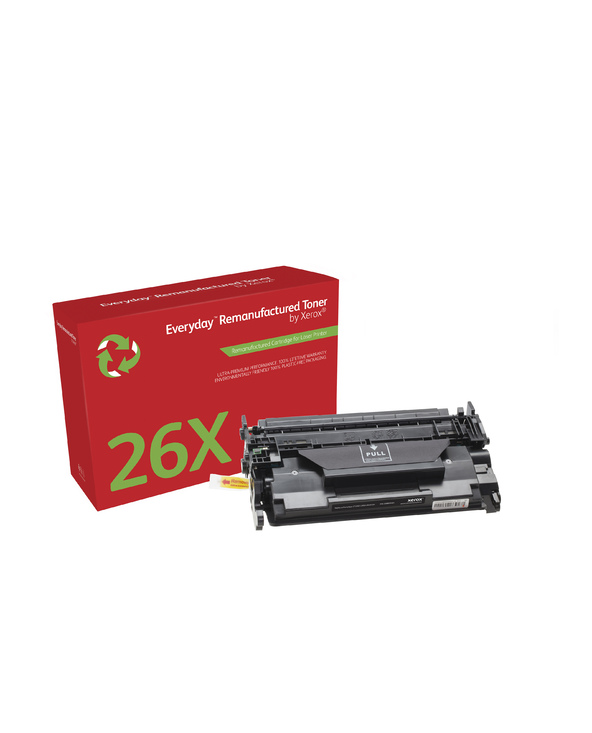 Everyday Toner remanufacturé Mono de Xerox compatible avec HP 26X (CF226X), Grande capacité Everyday Toner remanufacturé Mono de Xerox compatible avec HP 26X (CF226X), Grande capacité