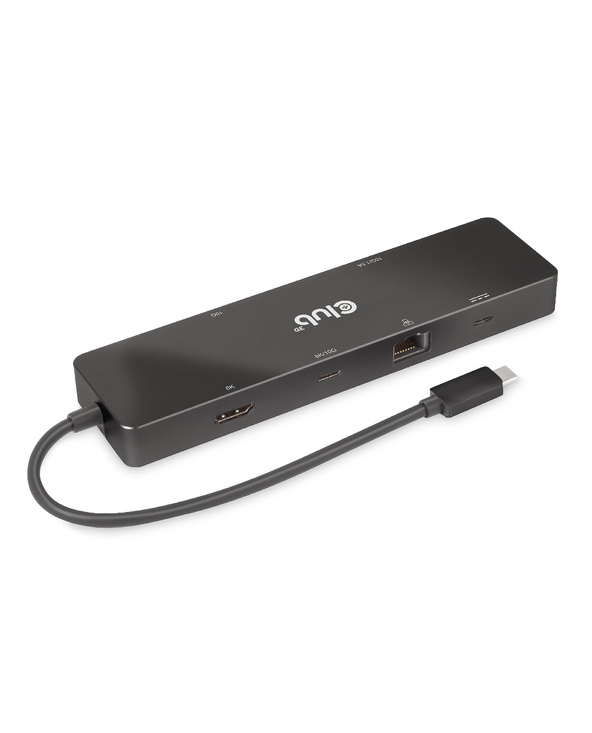 CLUB3D CSV-1584 station d'accueil Avec fil USB 3.2 Gen 2 (3.1 Gen 2) Type-C Noir