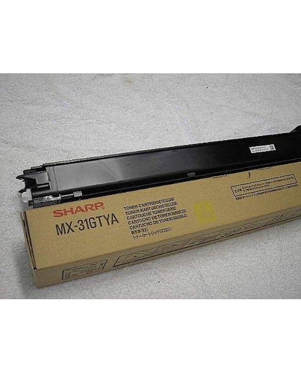 Sharp MX-31GTYA Cartouche de toner 1 pièce(s) Original Jaune