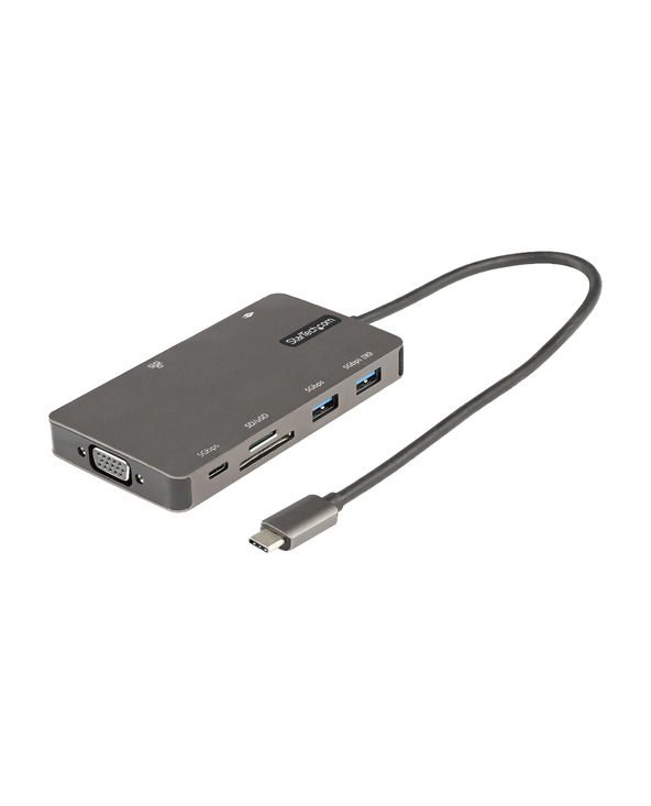 StarTech.com Adaptateur Multiport USB-C - Dock de voyage HDMI 4K 30Hz ou VGA - Hub USB 3.0 5Gbps (Ports USB A / USB C) - 100W Po